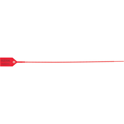 Standard-Duty Security Seal, 15", Plastic, Plastic Seal Kelford
