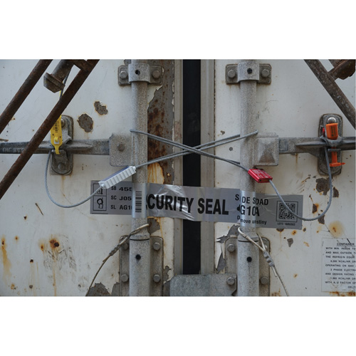 Scell&eacute;s de haute s&eacute;curit&eacute;, 12", M&eacute;tal, Scell&eacute; &agrave; c&acirc;ble Kelford