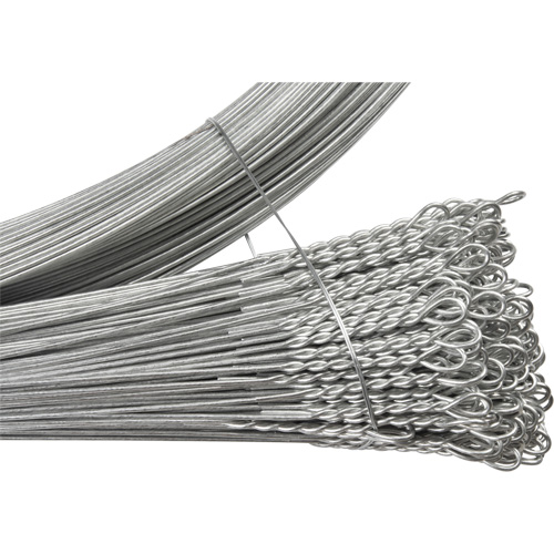 Baling Wire, Galvanized, 13-1/2' L, 13 ga. Kelford