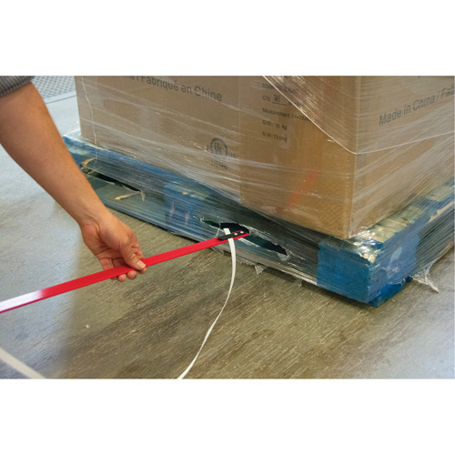 Baguette d'enfilage pour palette de feuillard Kelford