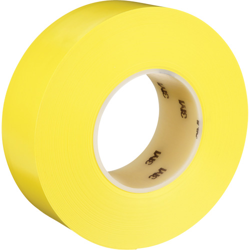 Durable Floor Marking Tape 971, 2" x 108', Vinyl, Yellow Kelford