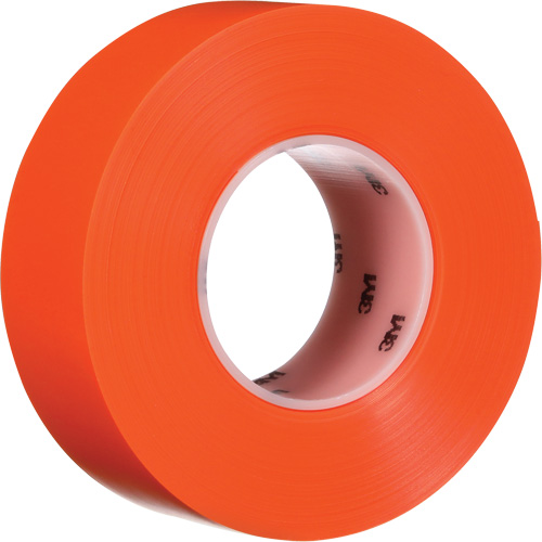 Durable Floor Marking Tape 971, 2" x 108', Vinyl, Orange Kelford