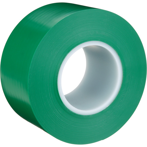 Durable Floor Marking Tape 971, 3" x 108', Vinyl, Green Kelford