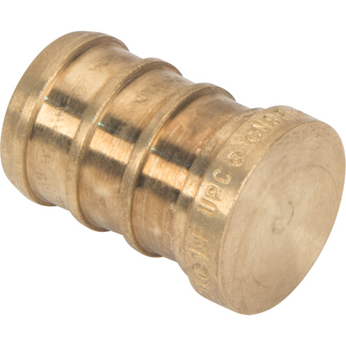 Lead-Free Pipe Plug, Pipe, 1/2" Dia., Brass Kelford