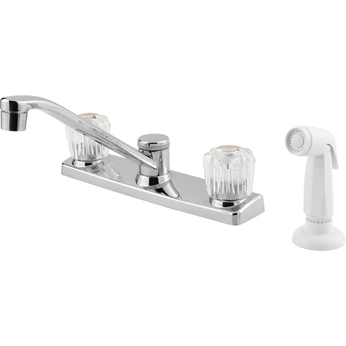 Robinet de cuisine avec pulv&eacute;risateur s&eacute;rie Pfirst Kelford