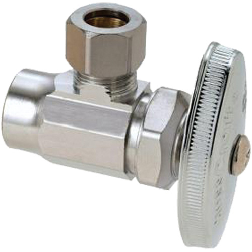 BrassCraft 1/2" Nominal Sweat Compressed Angle Valve Kelford