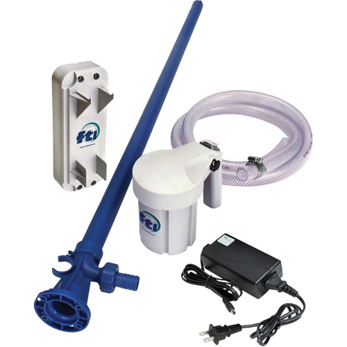 PFP-40 Drum Pump Kit with M3V Motor, Polypropylene/PVDF Kelford