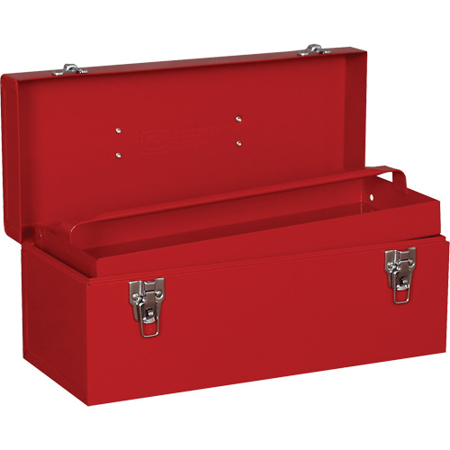 Utility Tool Box, 7" D x 16" W x 7-1/2" H, Red Kelford