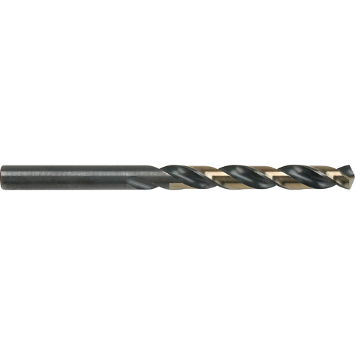 Two-Tone Jobber Drill Bit, High Speed Steel, #1, 3-7/8" L, 2-5/8" Flute, 135° Point Angle Kelford
