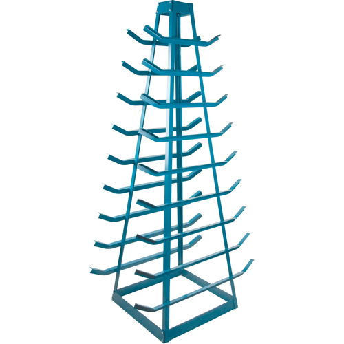 Bar Storage Racks - Horizontal Bar Racks, Horizontal, 9 Levels, 18" W x 40" D x 84" H, 1800 lbs. Cap. Kelford