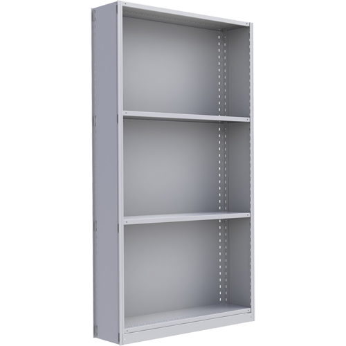 Interlok Shelving Unit, Steel, Boltless, 450 lbs. Capacity, 48" W x 88" H x 24" D Kelford