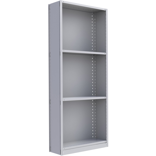 Interlok Shelving Unit, Steel, Boltless, 800 lbs. Capacity, 36" W x 88" H x 24" D Kelford