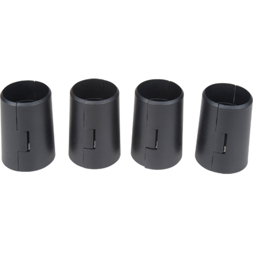 Manchons fendus pour &eacute;tag&egrave;re en treillis chromat&eacute; Kelford