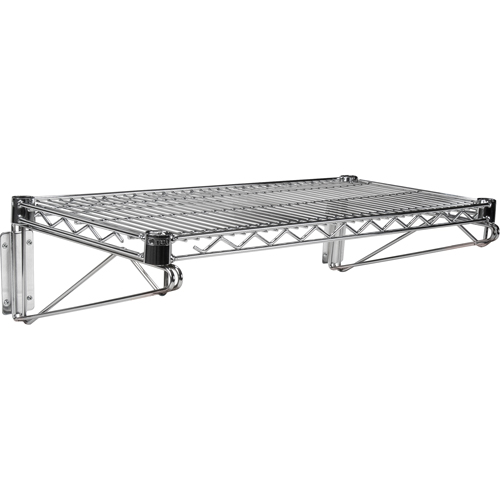 Ensemble d'&eacute;tag&egrave;re murale en treillis, Simple Support, 200 lb Capacit&eacute;, 14" p Kelford