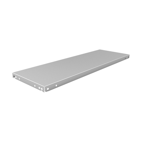 Slotted Angle Shelf, Galvanized Steel, 36" W x 12" D Kelford