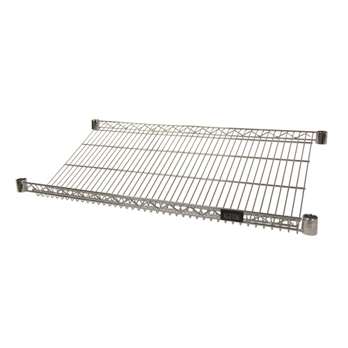 Tablette inclin&eacute;e en treillis m&eacute;tallique, 18" la x 36" p, Capacit&eacute; de 400 lb Kelford