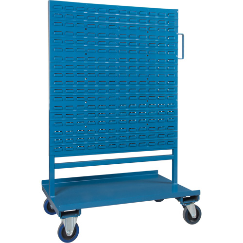 Support combin&eacute; bac/panneau perfor&eacute;, &agrave; deux c&ocirc;t&eacute;s, 38" la x 24-1/2" p x 55" h Kelford
