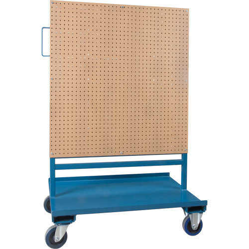 Support combin&eacute; bac/panneau perfor&eacute;, &agrave; deux c&ocirc;t&eacute;s, 38" la x 24-1/2" p x 55" h Kelford