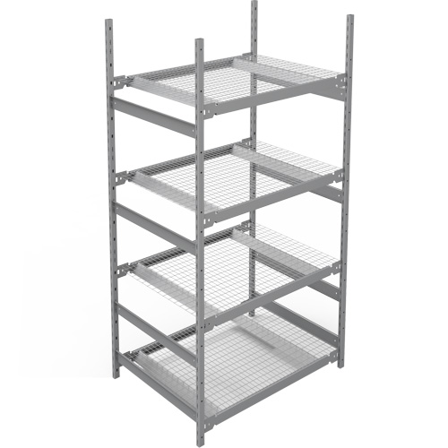 Wide Span Storage Shelving, Boltless, 1340 lbs. Capacity, 42" W x 84" H x 32" D Kelford