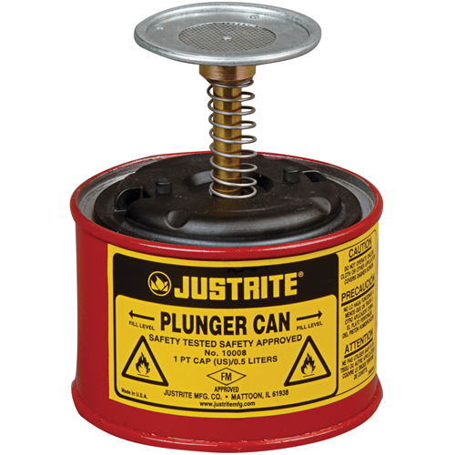 Bidons plongeurs, Capacit&eacute; de 1 chopine Kelford