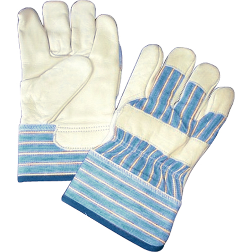 Gants doubl&eacute;s, Taille unique, Paume en Cuir fleur de vache, Doublure en Molleton de coton Kelford