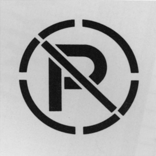 Safety Sign Stencils, English, 15.5" x 15.5" Kelford