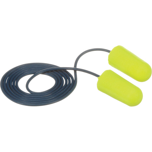 Bouchons d'oreilles d&eacute;tectables E-A-Rsoft, Avec cordon, R&eacute;gulier, Vrac - Sac en poly, NRR dB 32 Kelford