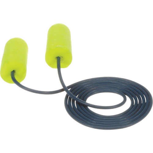 Bouchons d'oreilles d&eacute;tectables E-A-Rsoft, Avec cordon, R&eacute;gulier, Vrac - Sac en poly, NRR dB 32 Kelford