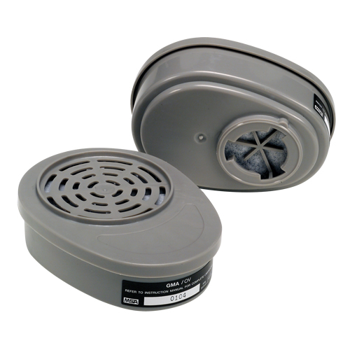 Cartouches pour respirateurs Advantage, Cartouche gaz/vapeur, Vapeur organique Kelford