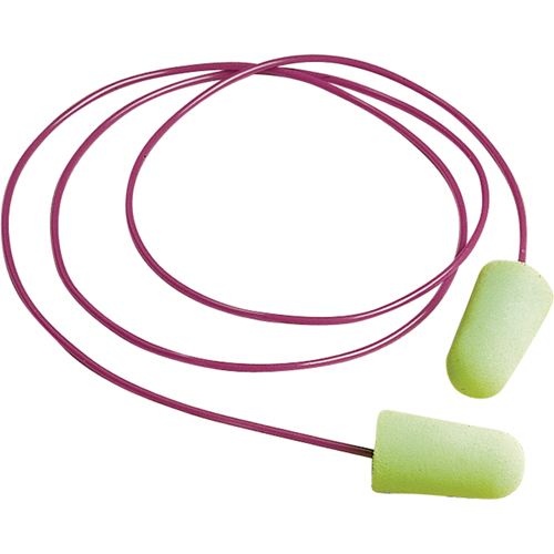 Bouchons d'oreilles en mousse Pura-Fit, Vrac - Boîte, Avec cordon Kelford