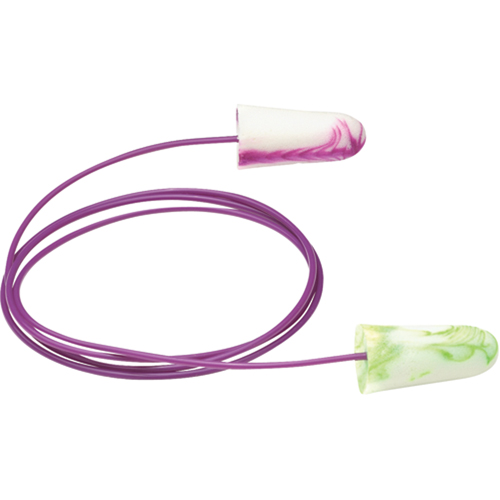Bouchons d'oreilles en mousse SparkPlugs, Vrac - Boîte, Avec cordon Kelford