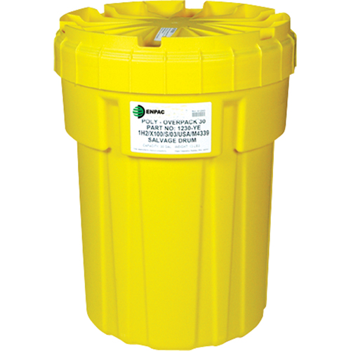 Barils de r&eacute;cup&eacute;ration Poly-Overpack 30, 30 gal. US, Stationnaire Kelford