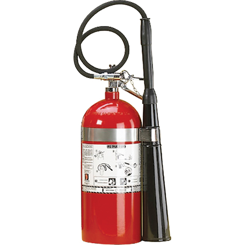 Extincteurs au dioxyde de carbone (CO2), cylindre en aluminium, BC, Capacit&eacute; 10 lb Kelford