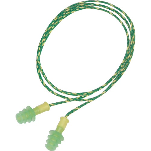 Bouchons d'oreilles Fusion de Howard Leight, Vrac - Boîte, Petit, Avec cordon Kelford