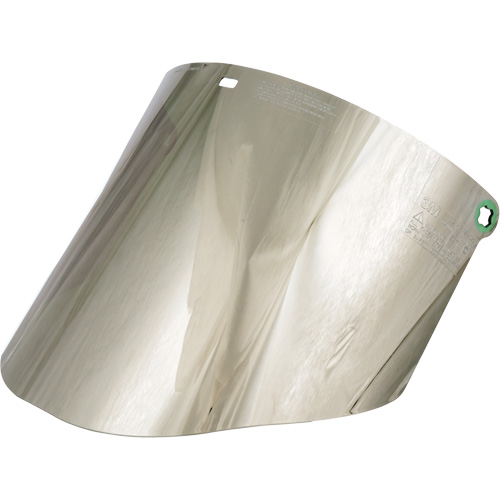 &eacute;cran facial moul&eacute;, Polycarbonate, Teinte Vert Kelford