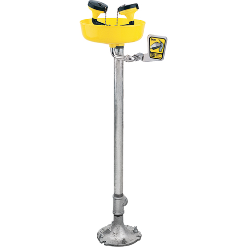 Eyewash Station, Pedestal Installation, Plastic Bowl Kelford