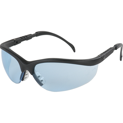 Lunettes de s&eacute;curit&eacute; Klondike, Lentille Bleu p&acirc;le, Anti-&eacute;gratignures, R&eacute;pond ou surpasse la norme CSA Z94.3 Kelford