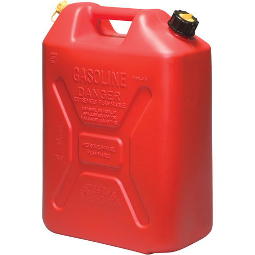Jerry Cans, 5.3 US gal./20.06 L, Red, CSA Compliant/ULC Kelford