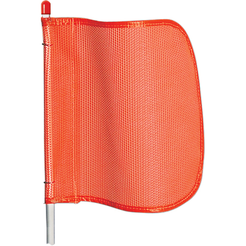 Tiges d'avertissement pour usage g&eacute;n&eacute;ral, Fixation Filet&eacute;, Hauteur 5', Orange Kelford