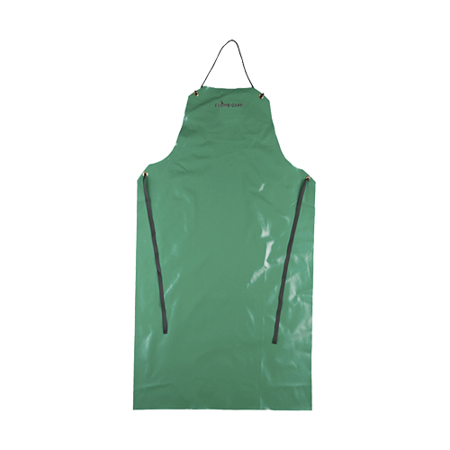 A43 48 CA-43&reg; FR Apron, Polyester/PVC, 29" L x 48" W, Green Kelford