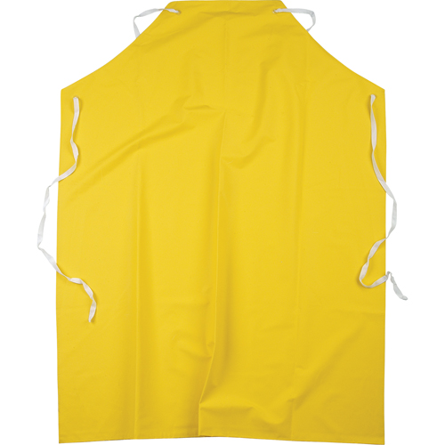 Tabliers ignifuges, Polyester/PVC, 48" lo x 36" la, Jaune Kelford