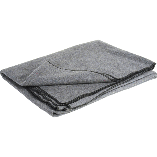 Couverture de laine ignifuge, Laine, 84"lo x 66"la Kelford