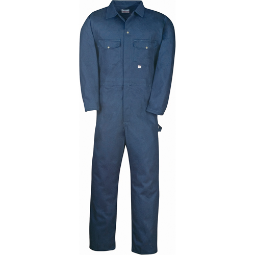 Westex Indura&reg;FR-7A&reg; Coveralls, Size 38, Navy Blue Kelford