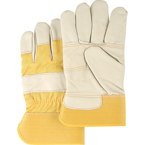 Gants en cuir de mobilier, Grand, Paume en Cuir fleur de vache, Doublure en Coton Kelford