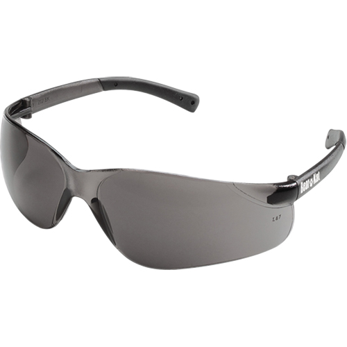 Bear Kat&reg; Safety Glasses, Grey/Smoke Lens, Anti-Scratch, ANSI Z87+/Meets/Exceeds CSA Z94.3 Kelford