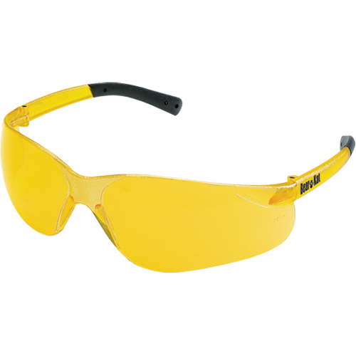 Bear Kat&reg; Safety Glasses, Amber Lens, Anti-Scratch, ANSI Z87+/Meets/Exceeds CSA Z94.3 Kelford