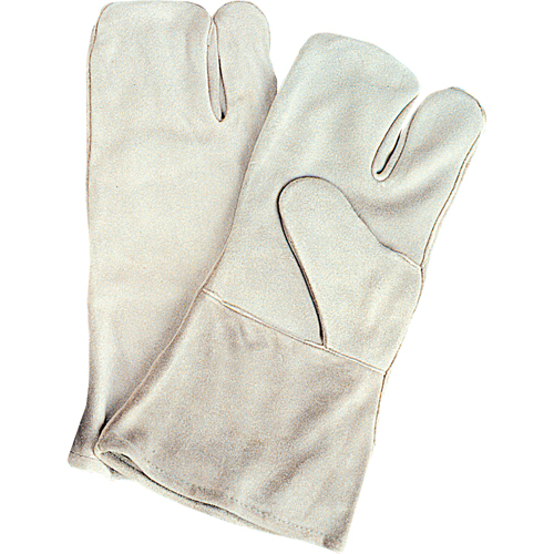 Standard-Duty Welder's Gloves, Split Cowhide, Size Large Kelford