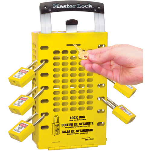 Bo&agrave;tes de verrouillage Latch Tight, Jaune Kelford