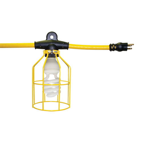 Grille protectrice de rechange en m&eacute;tal pour chaînes de lumi&egrave;res moul&eacute;es et robustes Kelford
