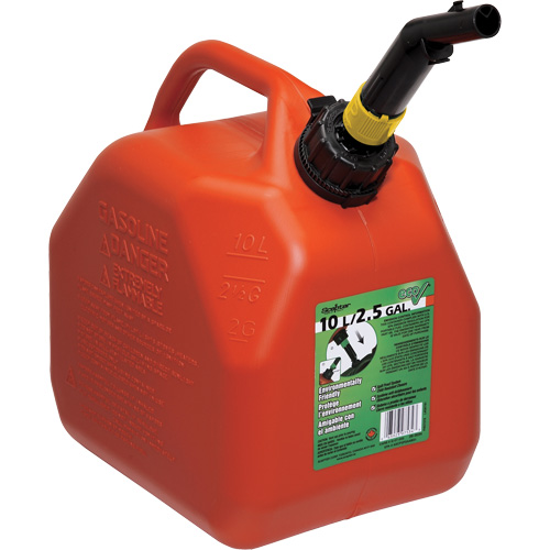 Bidons pour essence Eco, 2,5 gal. US/9,46 L, Rouge, Conformes aux normes CSA/ULC Kelford